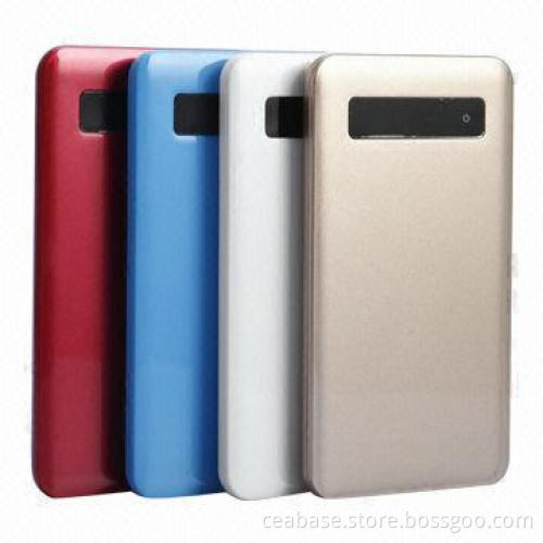 Power Bank with Lithium Polymer Battery, Slim Design